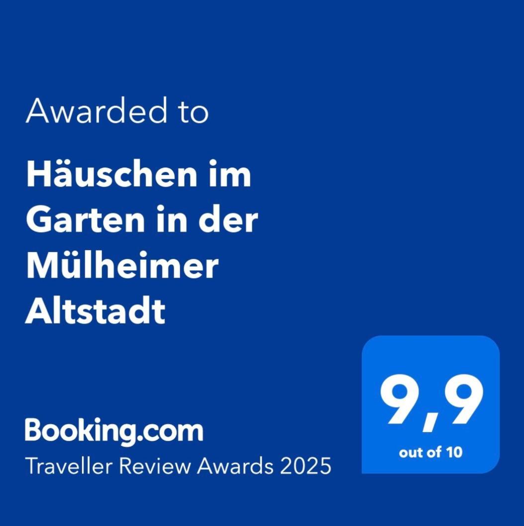 Haeuschen Im Garten In Der Muelheimer Altstadt Mülheim an der Ruhr Eksteriør billede